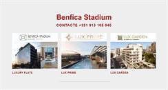 Desktop Screenshot of benficastadium.com